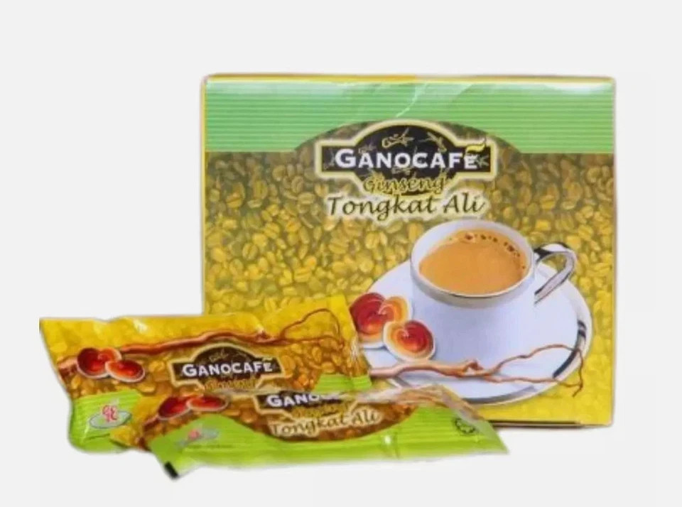 Gano Excel Gano Cafe Ginseng Longjack Ganoderma (15 sachets X 21g) X 6