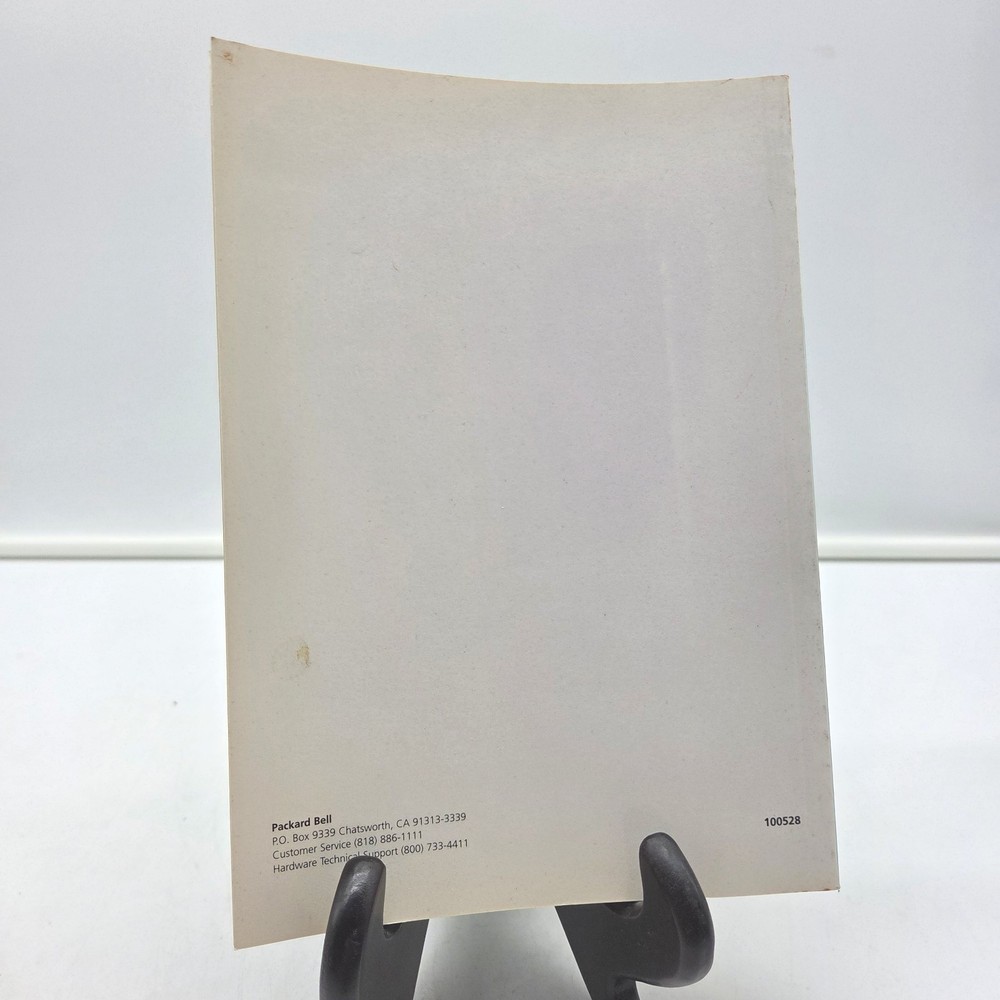 Packard Bell 486ES Personal Computer User’s Manual Vintage PC Guide Book