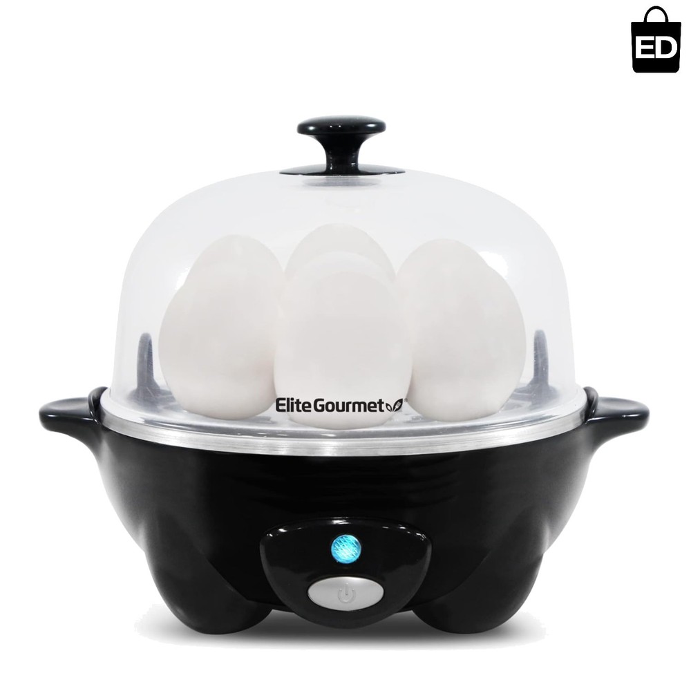 Rapid Egg Cooker: Perfect 7 Soft, Medium & Hard Boiled Eggs in Minutes