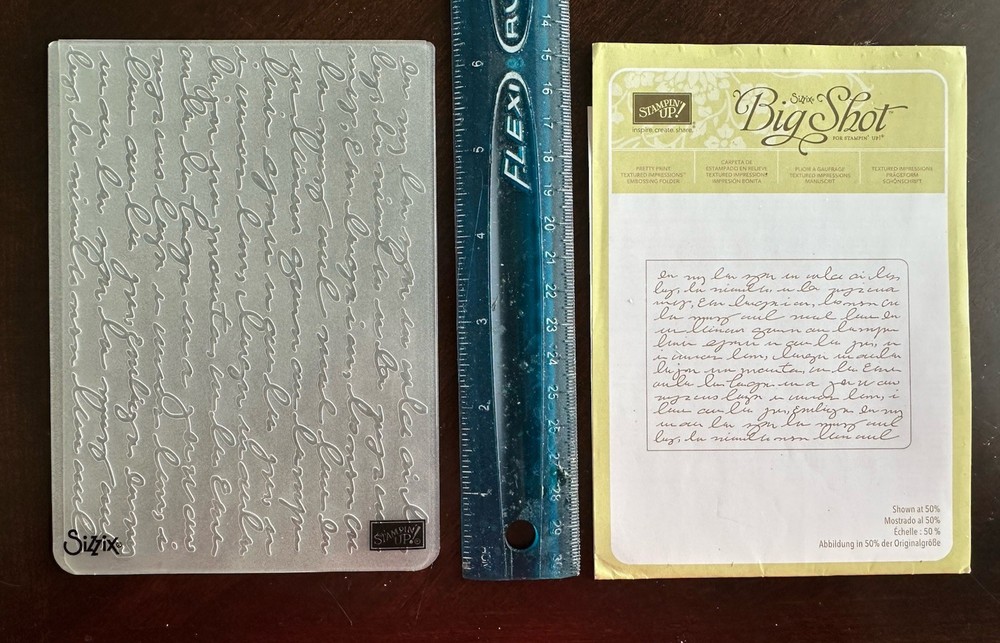 embossing folders lot