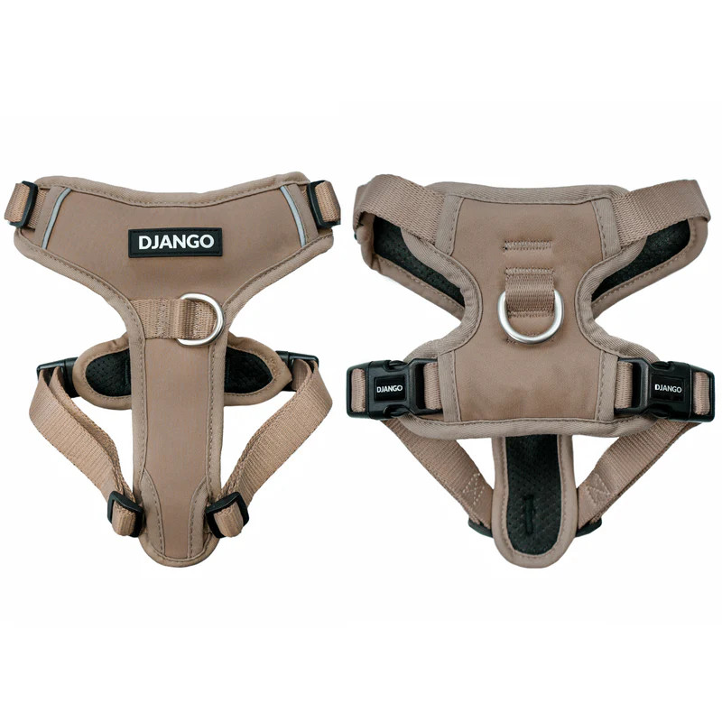 NWT Django Tahoe No Pull Dog Harness - Sandy Beige