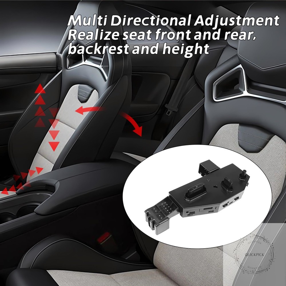 Power Seat Adjustment Switch 23247096 Front Passenger Side Seat Control Switch