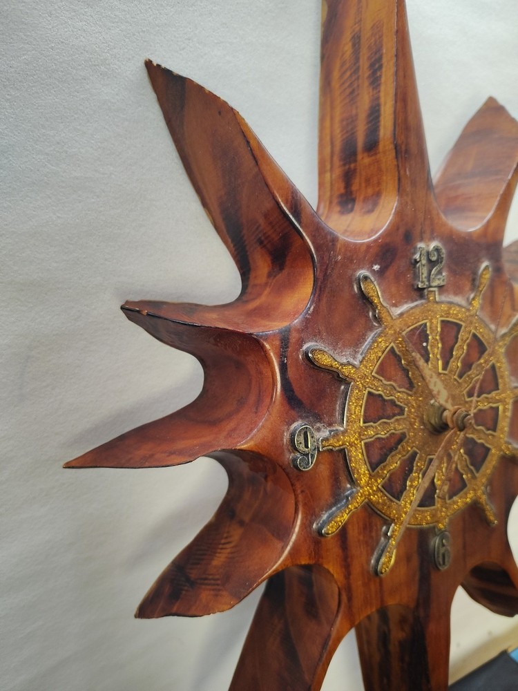 wooden clock faces vintage