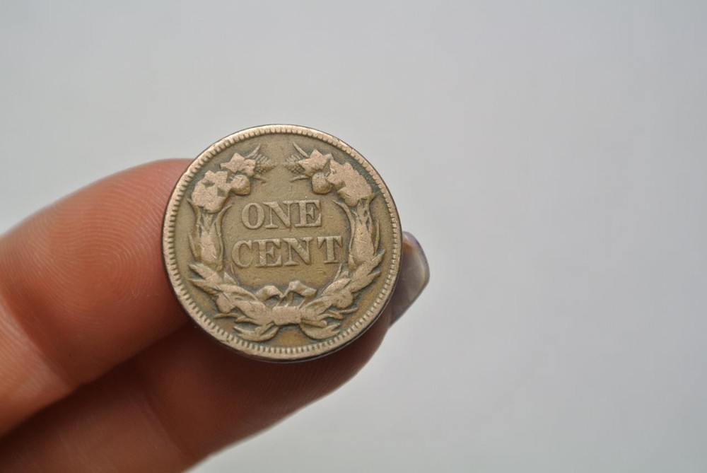 1857 Flying Eagle Cent, Fine Grade - C5690