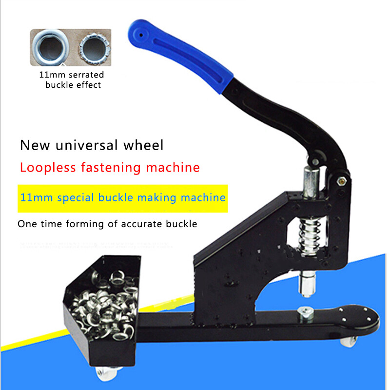 ringless button punching machine photo advertising buttonhole machine