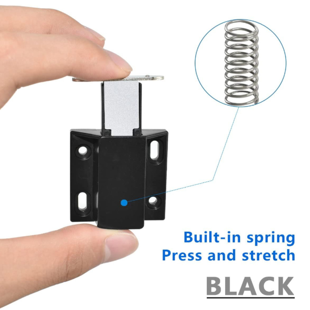 10 Pack Magnetic Push Latch Catch Push to Open Latch Pressure Touch Release