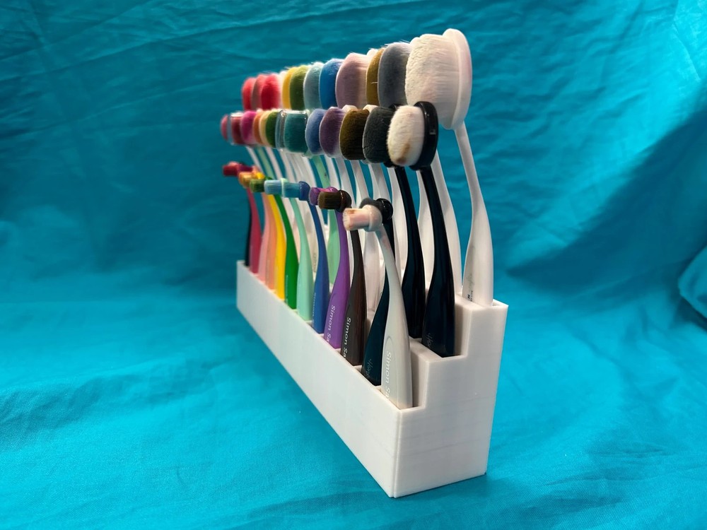 3D Printed Blending Brush Holder - 36 slots