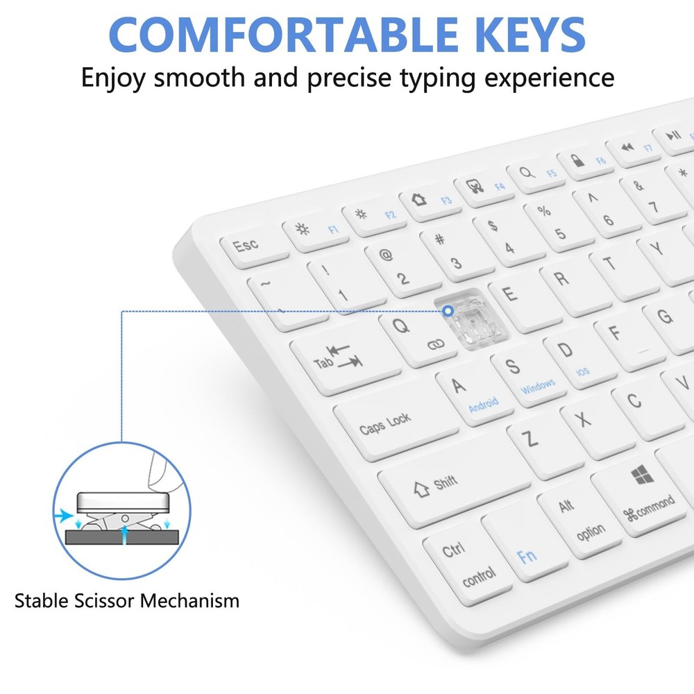 MMK Bluetooth Keyboard, Tablet Keyboard Compatible iPad 11th Generation,iPad ...