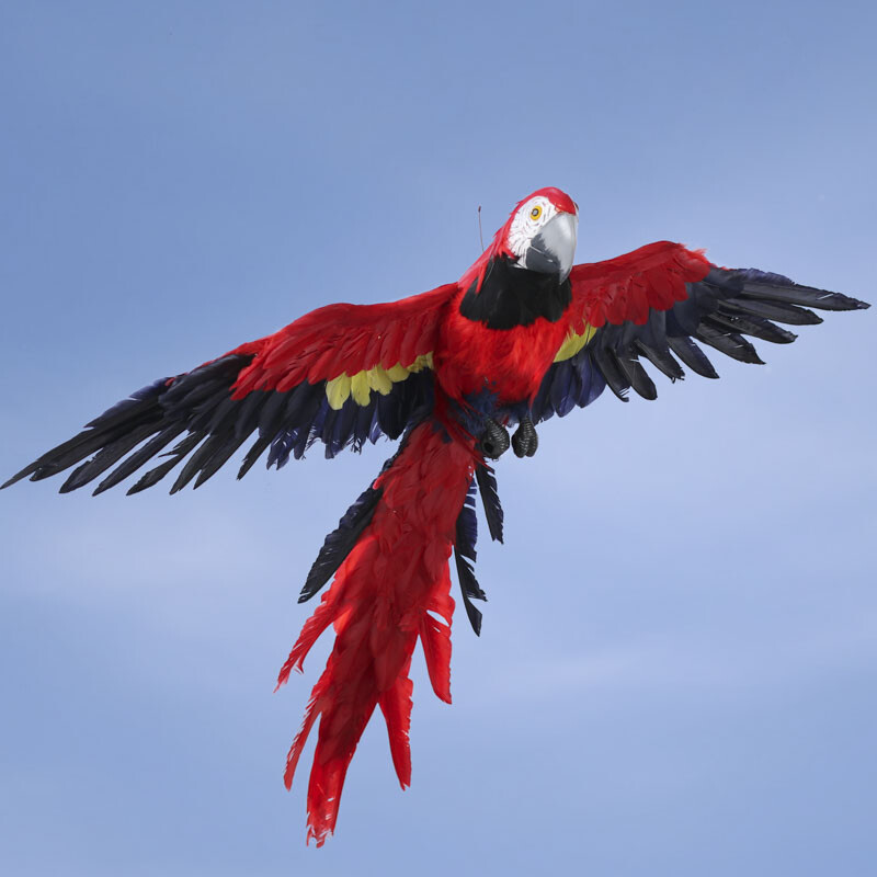 Factory Direct Craft Large Artificial Macaw Parrot | 1 Piece