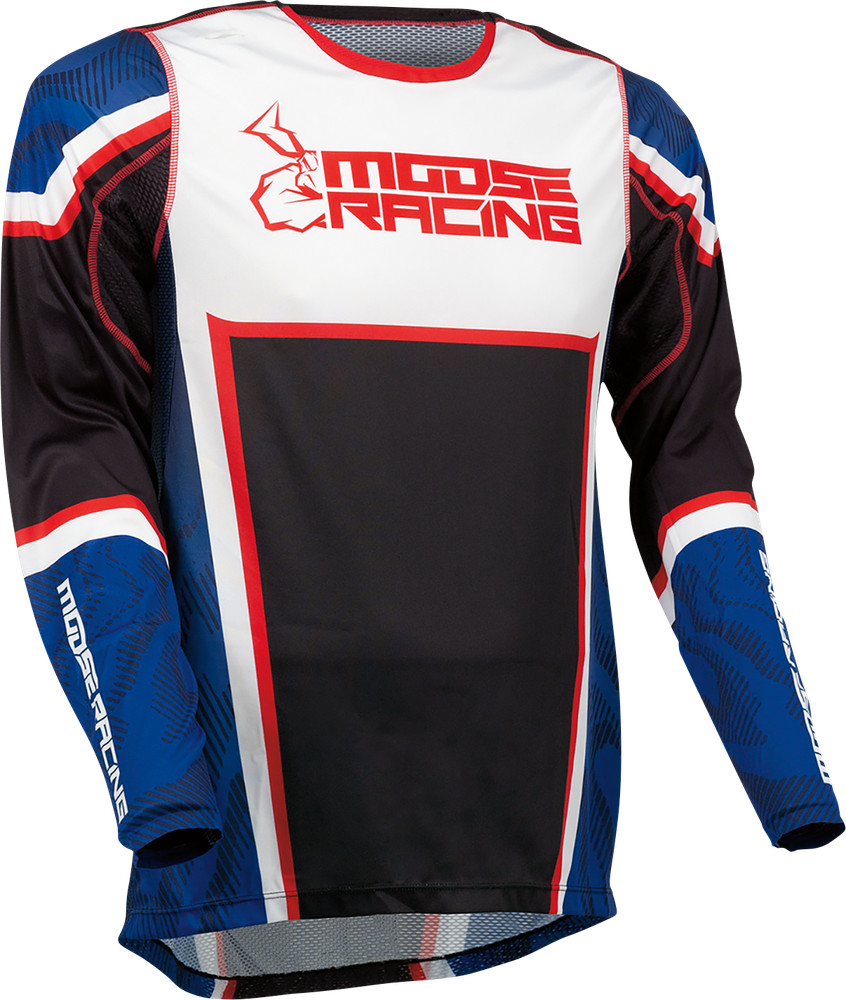 Moose Racing Agroid Jersey Red/White/Blue