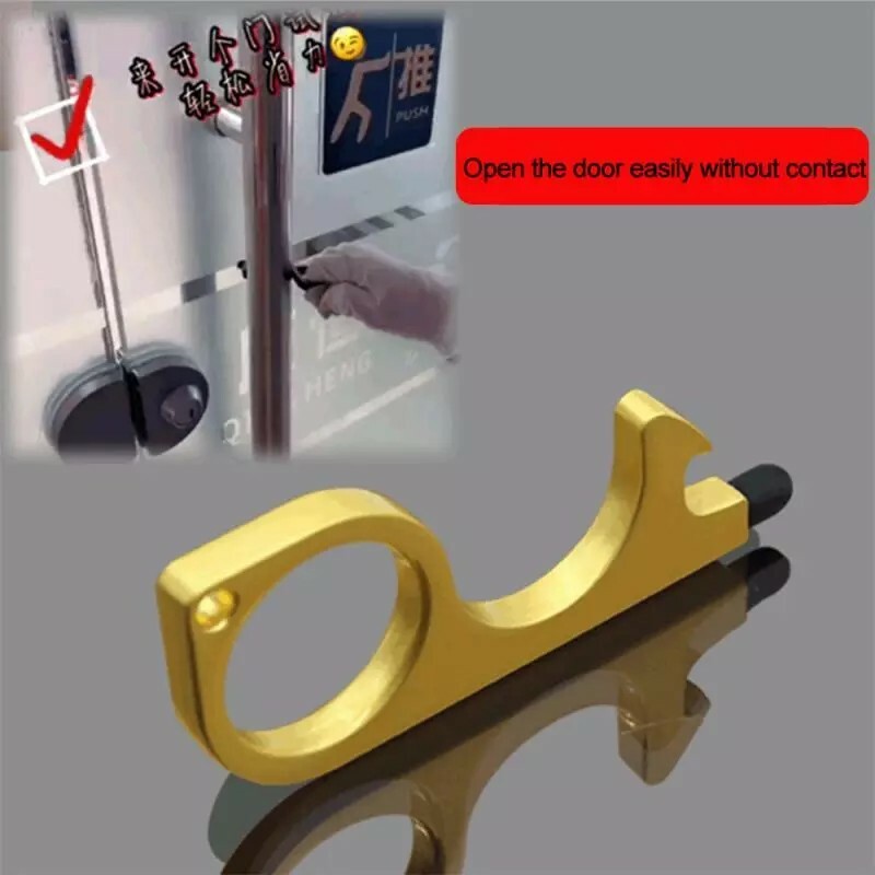 No touch door opener keychain(3 Pcs)