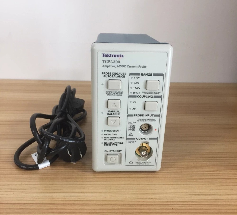 Tektronix TCPA300 Amplifier, AC/DC Current Probe
