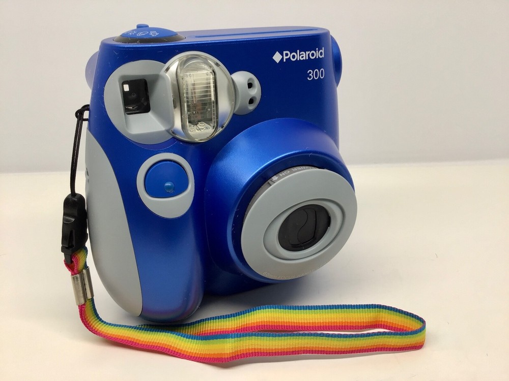 Polaroid 300 Instant Camera With Soft Case Tested Works