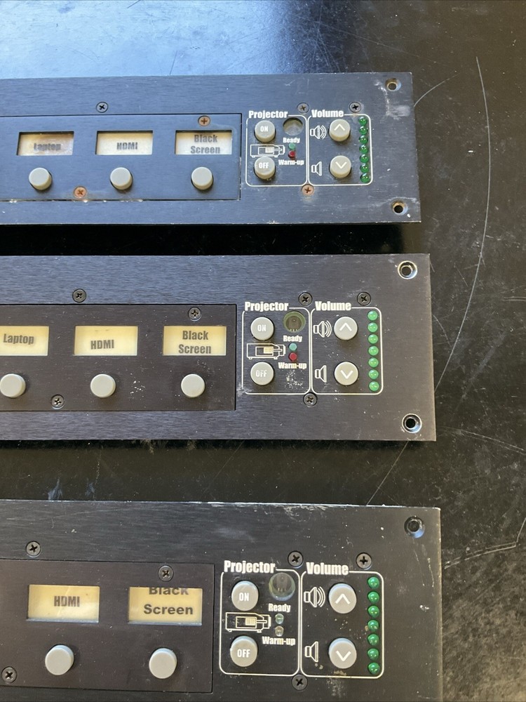 Lot of 4 SP Controls Projector Input Control Panel 501-001SPC SP2 Chassis PCB