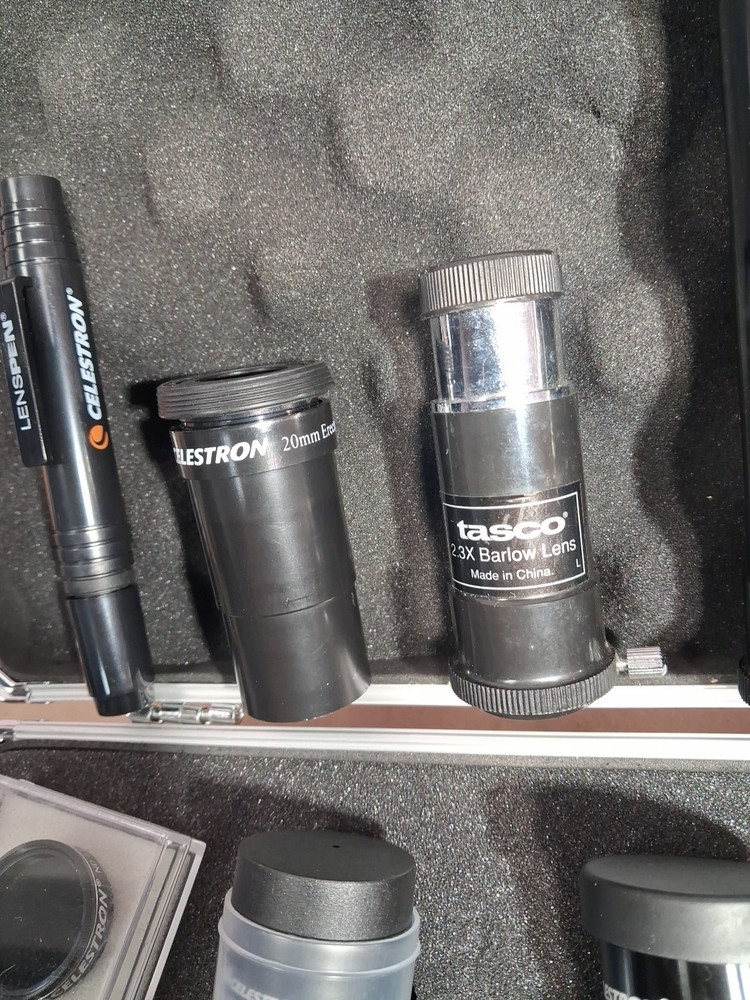 CELESTRON Telescope 1.25" Eyepiece & Filter Accessory Kit With Case 18pc Total
