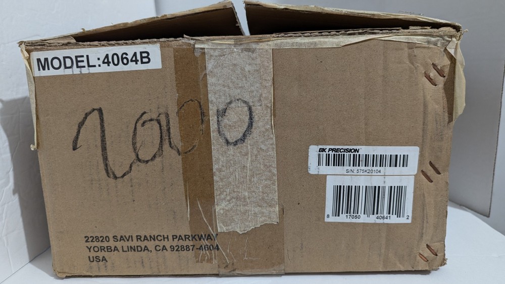 BK Precision 4064B Dual CH 120 MHz Function Arbitrary Waveform Generator. Used