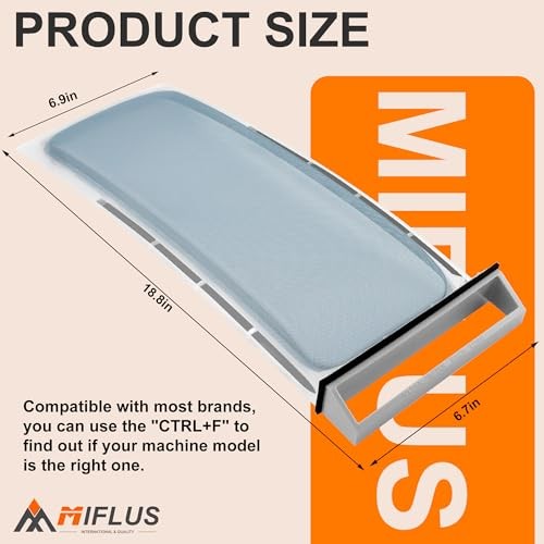 339392 Dryer Lint Filter Case Screen Replacement Compatible for Whirl-pool/Ken