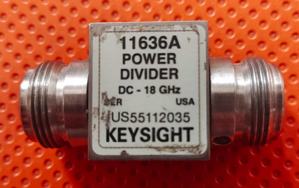 1pcs KEYSIGHT11636A power divider, frequency range DC-18GHz