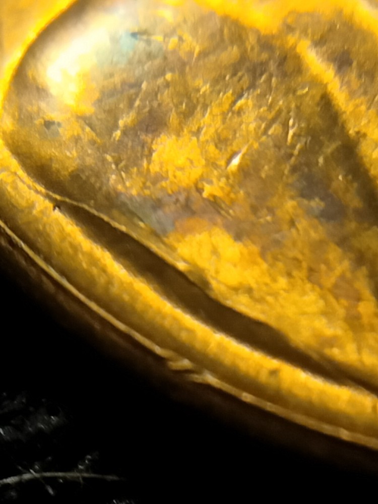 1956 P Lincoln Wheat Cent Retained Die Breaks Error