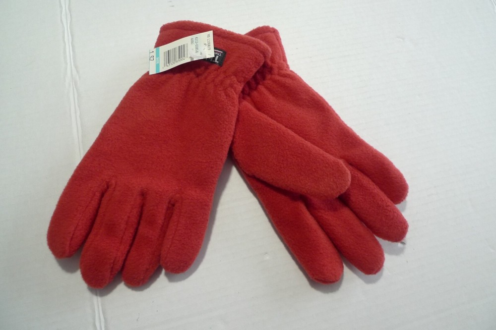 WOMEN'S GLOVES- THINSULATE-ONE SIZE-DEEP PINK COLOR