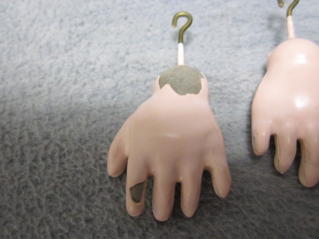 Vintage Doll Arms Legs Hands