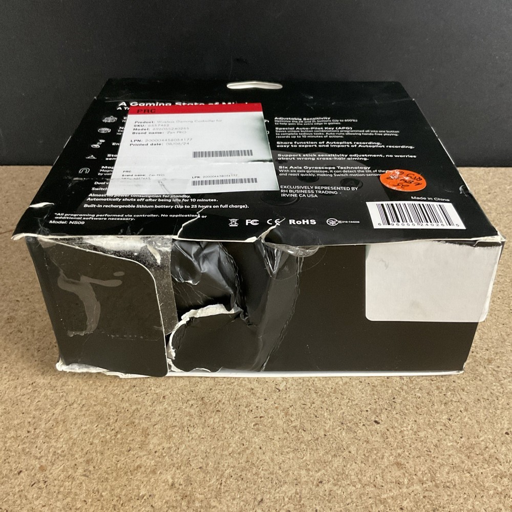 Zen Pro Wireless Controller - for Nintendo Switch - White - NS09 NOB