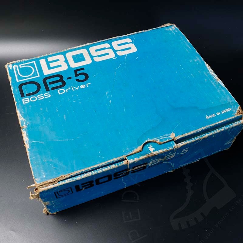 Boss DB-5 Driver Distortion / Graphic Equalizer 1976 - 1977 - Black