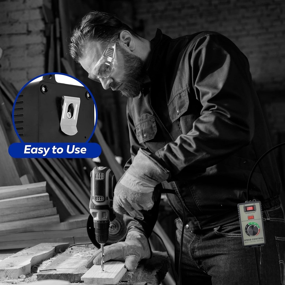 Variable DC Motor Speed Controller – PWM Electronic Motor Control