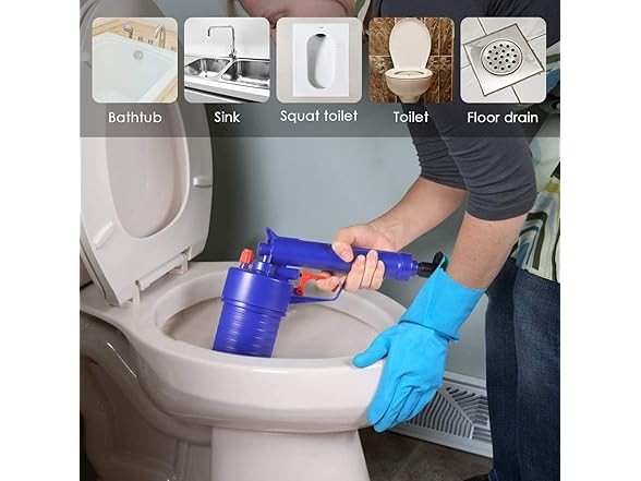 BINOXY AAP-Tool-328 Toilet Plunger