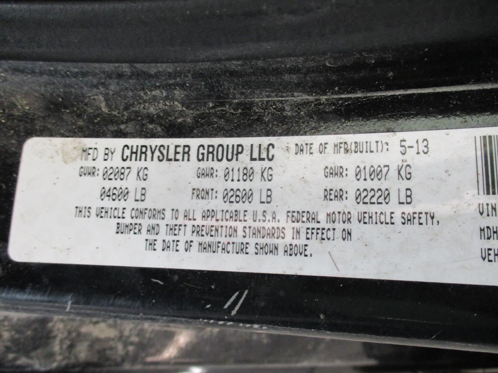 200 2013 High Mounted Stop Light 1881698