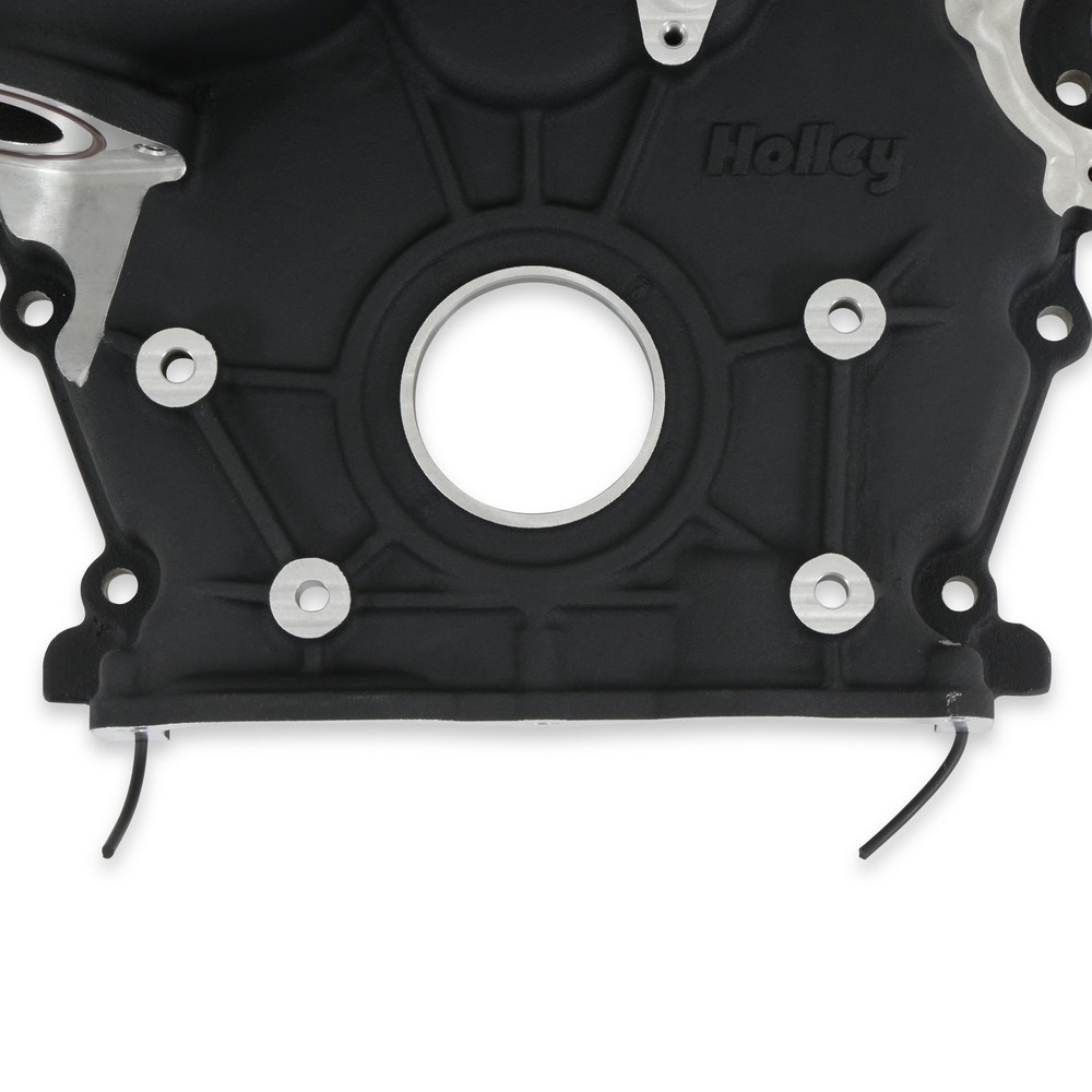 Holley 97-417 Timing Cover - Black