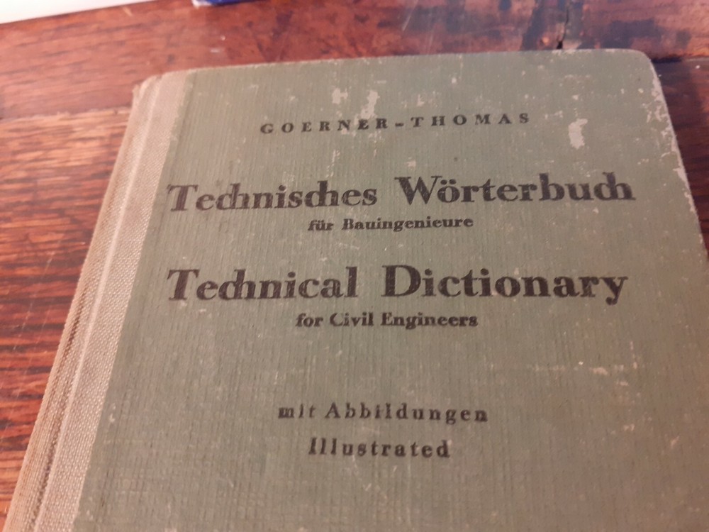 German technical and other specialist dictionaries