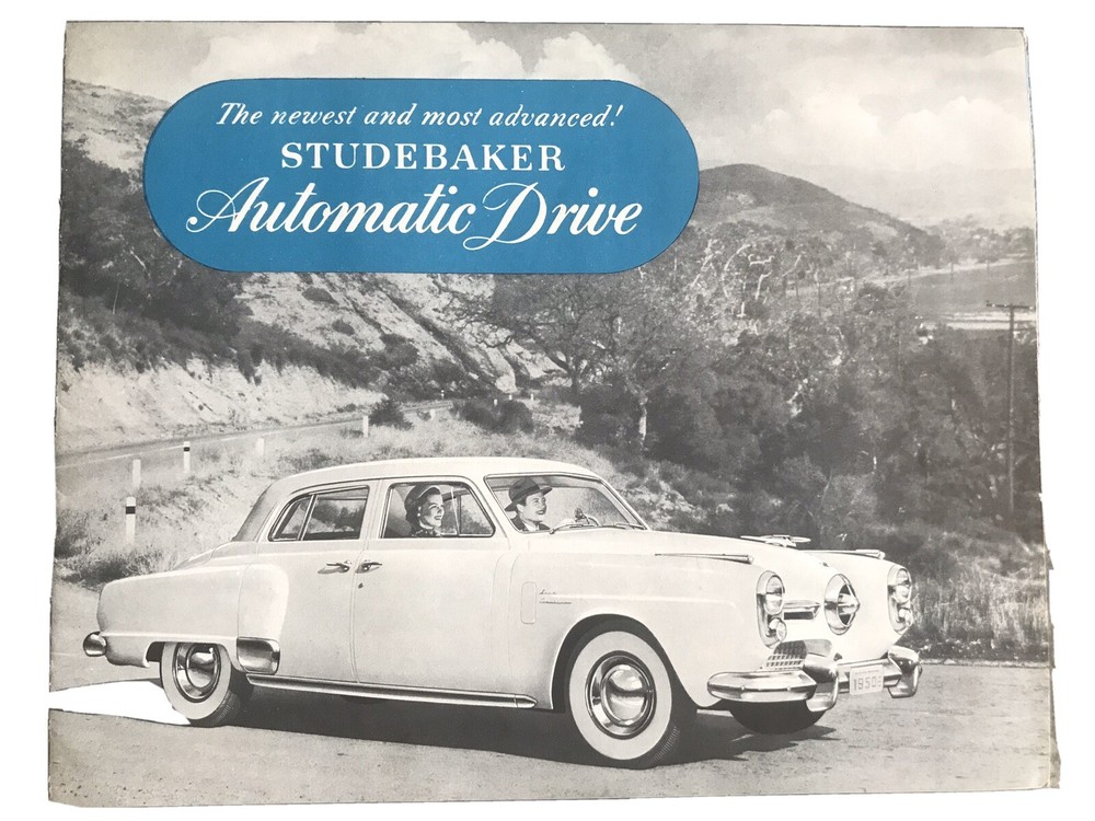 1950 Studebaker Automatic Drive Sales Brochure Original