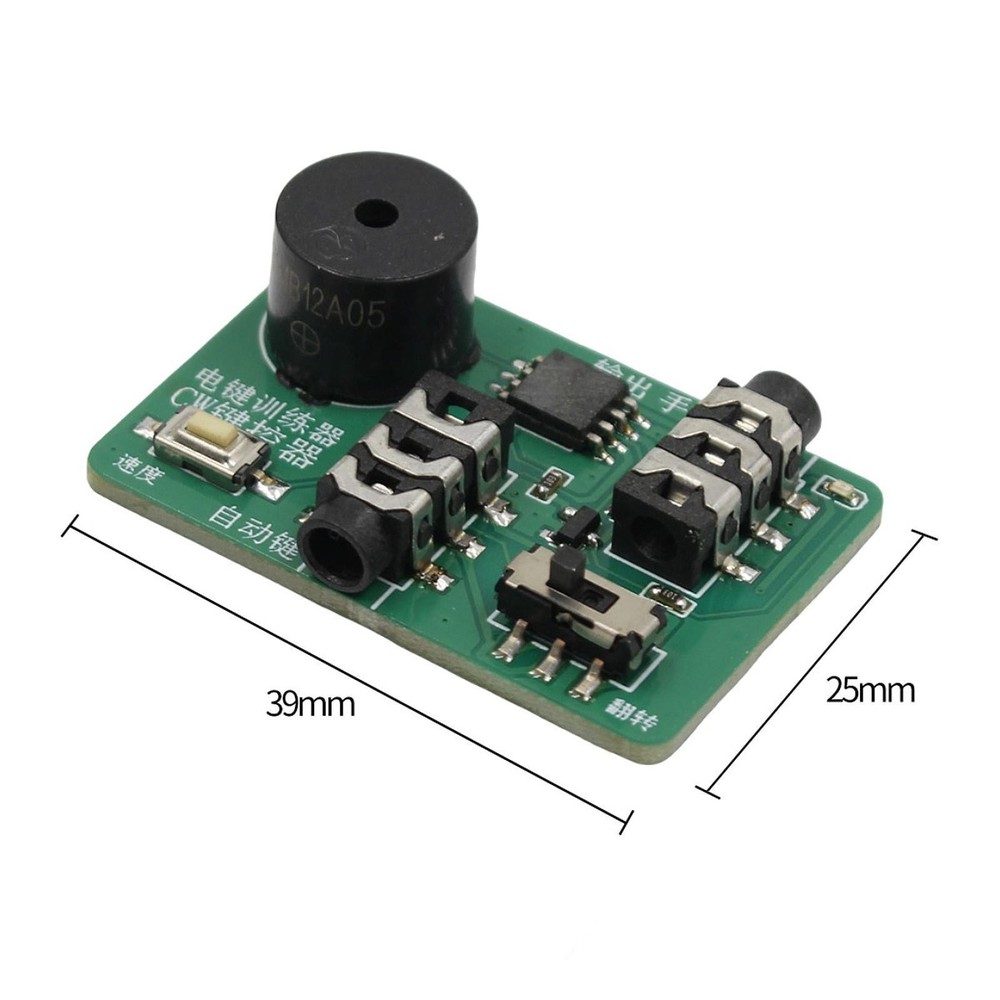 Hand Key Oscillator Portable Automatic Manual Key Training CW Key Controller