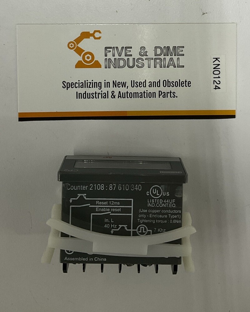 Crouzet 2108:87610340 LCD Panel Meter 4-30 Vdc