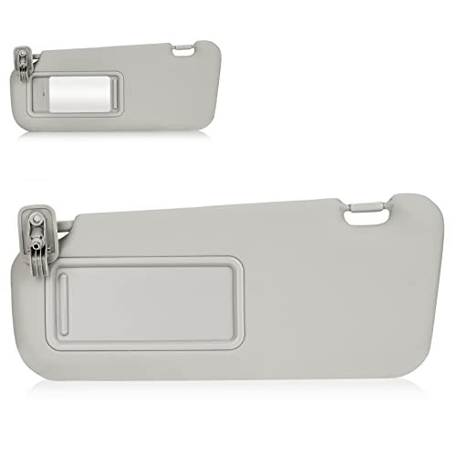 Left Driver Side Sun Visor Without Light for Mazda 3 2010 2011 2012 2013 Gray