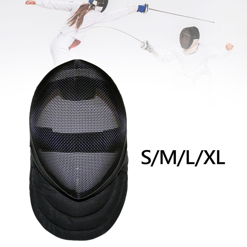 Fencing Mask Portable Lightweight Training Equipment Professional Epee Mask.