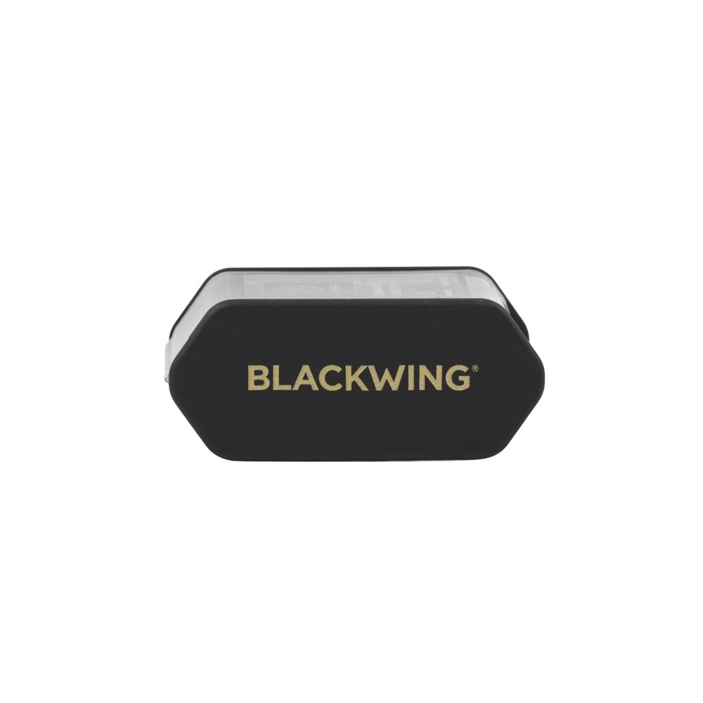 Blackwing Pencil Sharpener, Two-Step Sharpener, Black 104285