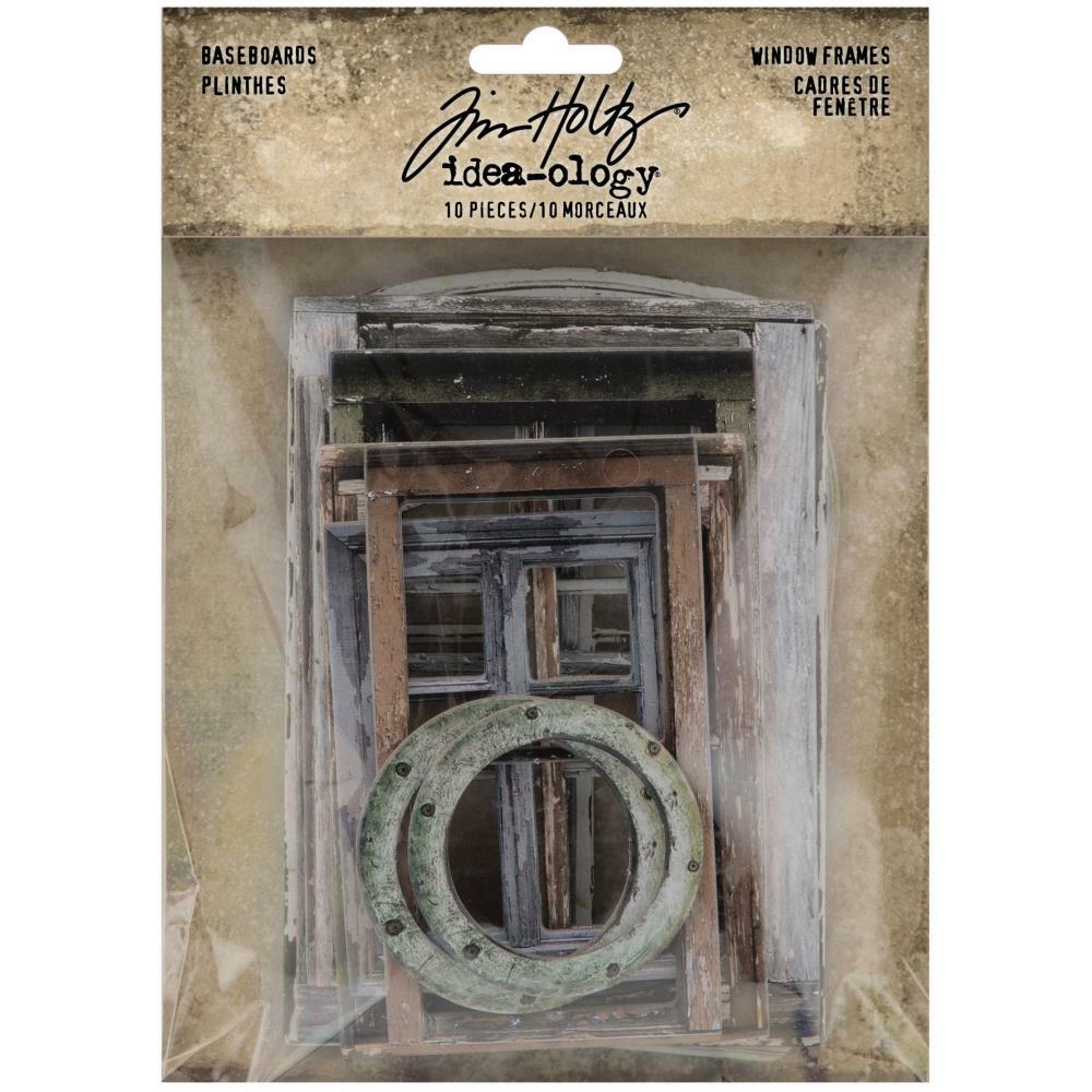 Tim Holtz ~ BASEBOARDS ~ Window Frames ~ Idea-ology