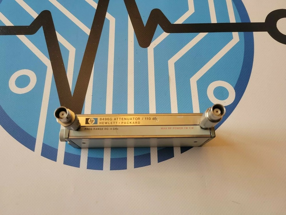 HP Agilent 8496G Programmable Step Attenuator Frequency Range DC- 4 GHz ~ 110 dB