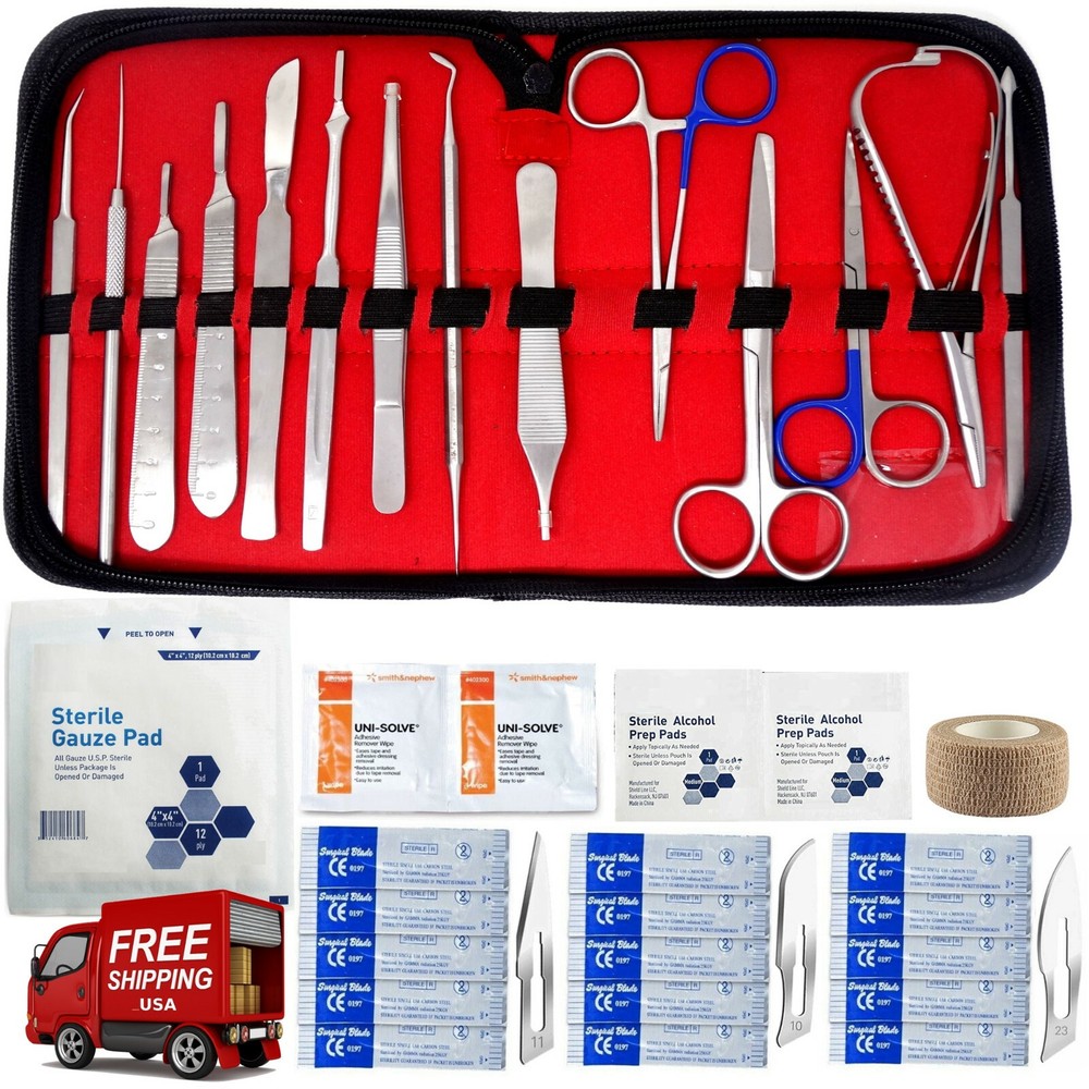 Surgical Suture Kit Basic First Aid Kit Surgical Suture Set - IFAK Survival