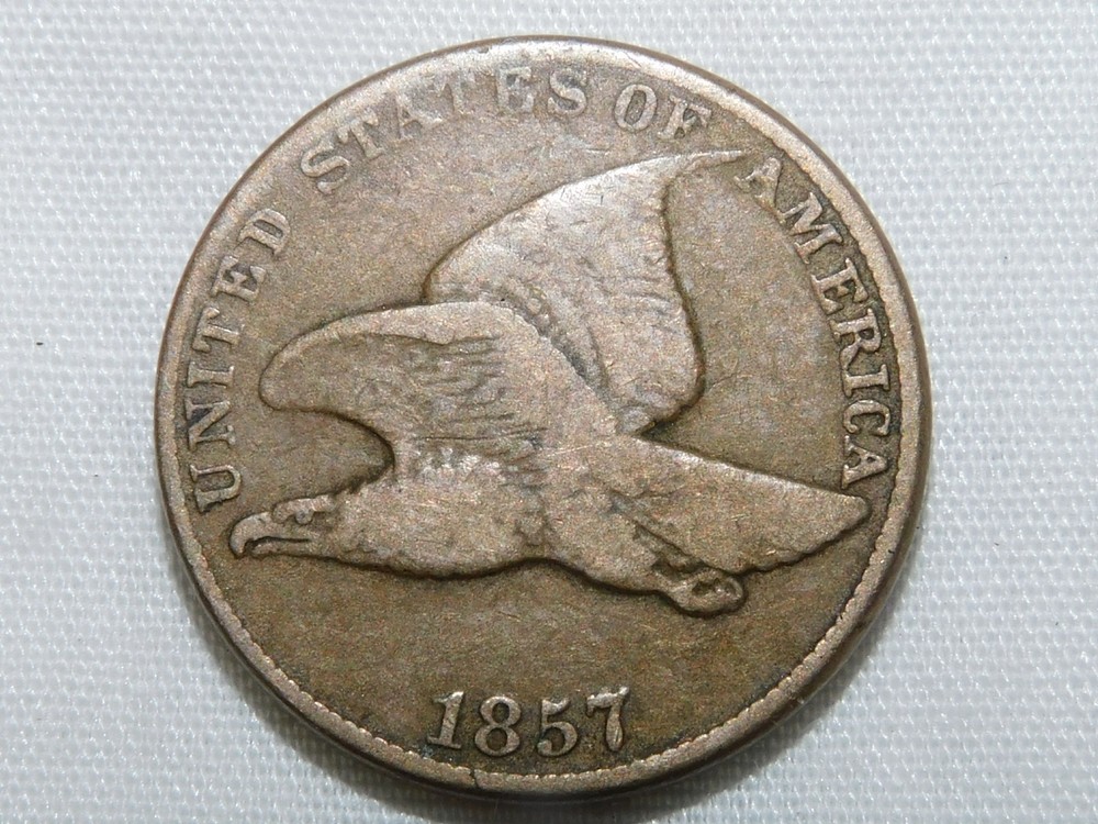 1857 FLYING EAGLE  CENT ***NICE COIN!*** FREE SHIPPING !!!