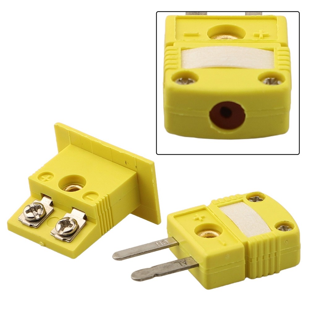 K Type Miniature Connection Kit with Panel Mounting Alloy Connector Set
