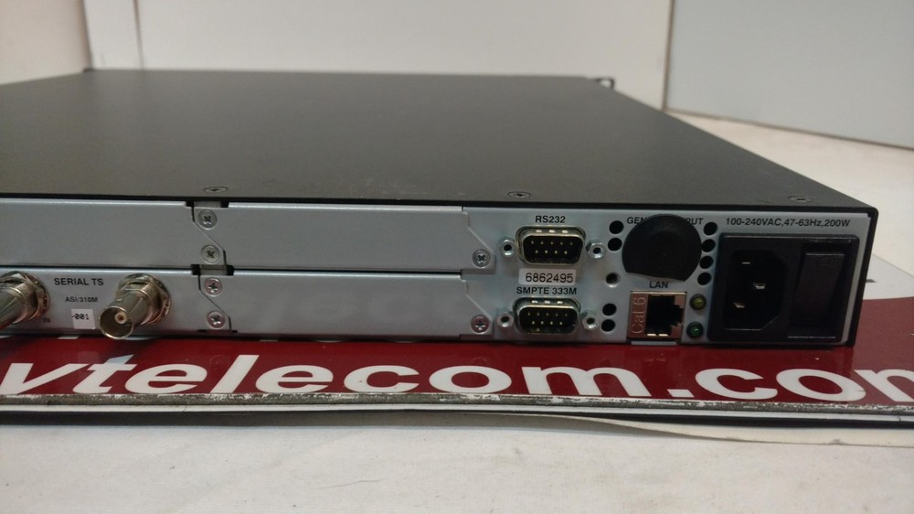 Sencore MRD-3187B Multi-format SD/HD Modular Receiver Decoder