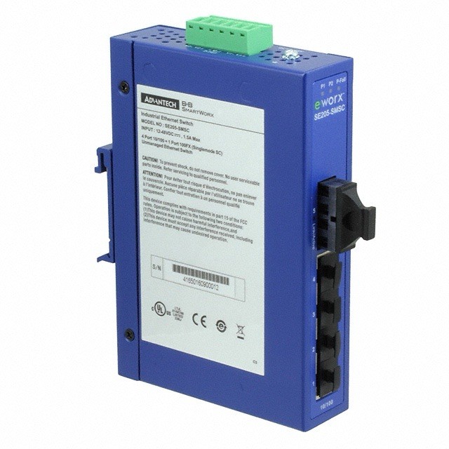 Advantech B+B SE205-SMSC eWork Unmanaged Network Ethernet Switch SE205SMSC