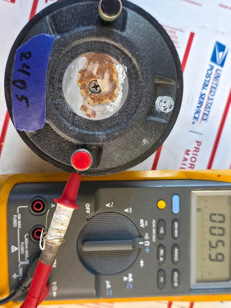 JBL 2405H  driver with bullet  tweeter  8ohm
