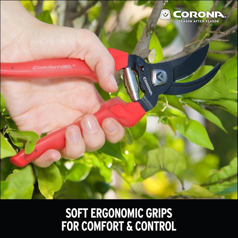 Versatile BP 3214D Hand Pruner - Ergonomic, Lightweight, and Sharp Bypass Blade