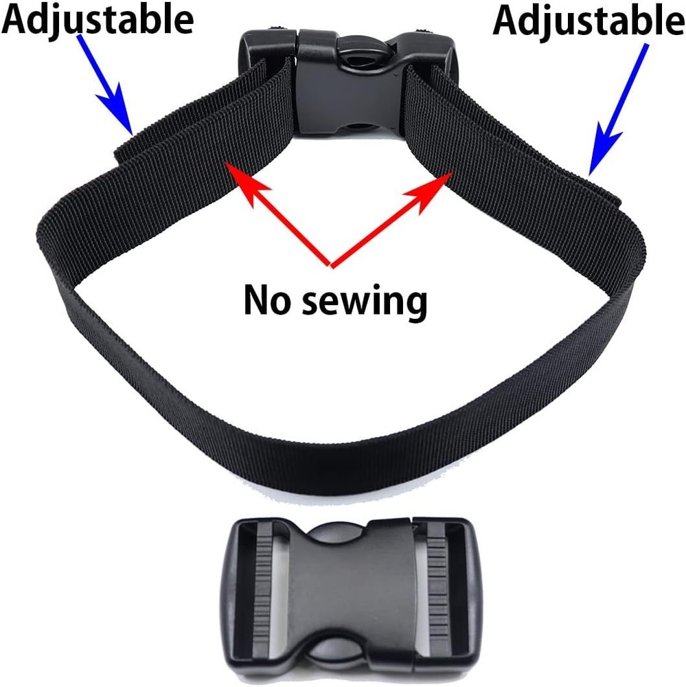 Quick Side Release Buckle, Heavy Duty Plastic Snap Buckle Clip Clasp...