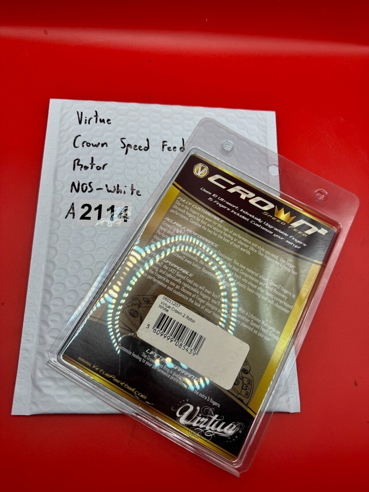Virtue Crown Speed Feed Rotor NOS-White
