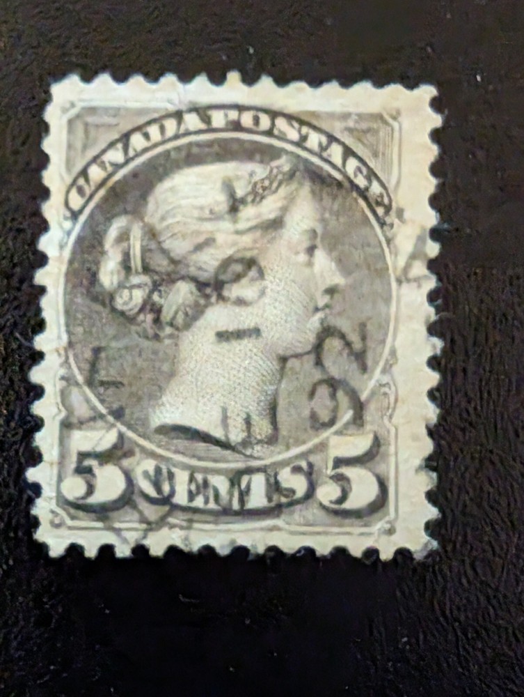 SAStamps: Canada Stamp # 38 Used No Thins